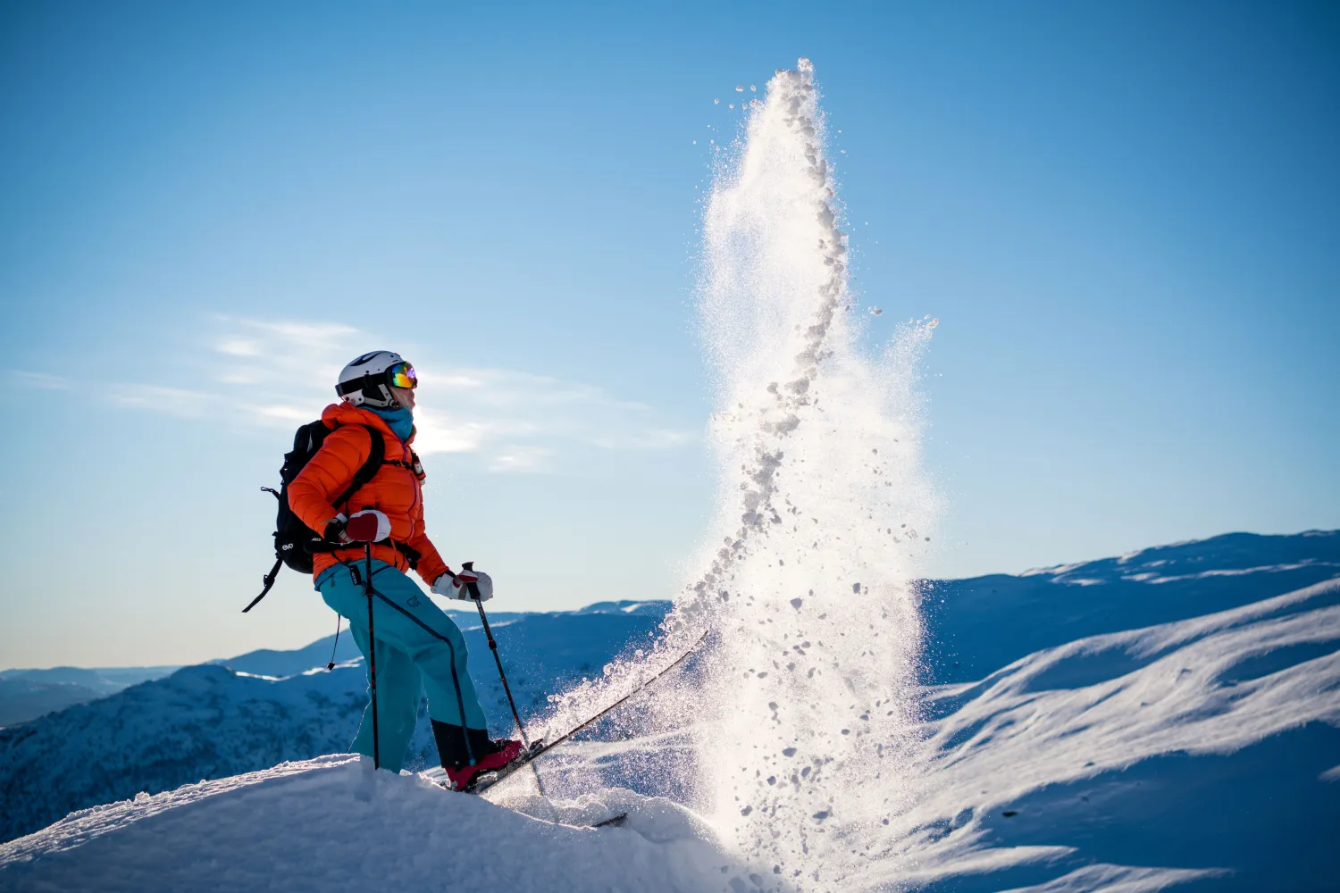 powder Myrkdalen